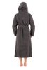 Bavlněný župan s kapucí Athena antracitový 31 16 9551