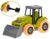 Traktor montážní šroubovací set s nástrojem volný chod plast v krabici