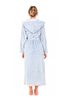 Župan s kapucí Flora ledově modrá 39 56 5251