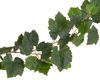 Umělá girlanda - vinná réva 194 cm - zelená