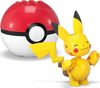Pokémon Megablok set 2x Pokéball Pikachu + Zubat stavebnice 40 dílků