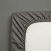 Jersey prostěradlo s lycrou tmavě šedé