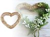 Slaměné srdce Ø30 cm
