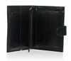 Grosso černá pánská RFID luxusní kožená peněženka v dárkové krabičce se zápinkou