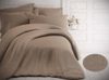 Jednobarevné bavlněné povlečení 140x200, 70x90cm melír béžový