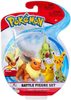 Pokémon Battle figurka set 3ks na kartě různé druhy plast