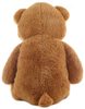 Plyšový medvěd 120 cm hnědý s mašlí