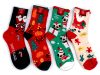 Vánoční ponožky v dárkovém balení BALENÍ 2 PÁRY