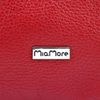 MiaMore Kožená crossbody dámská kabelka se třemi oddíly camel hnědá