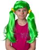 KARNEVAL paruka dětská Lollipopz Amy zelená umělé vlasy