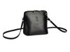 Kožená malá dámská crossbody kabelka červená KK-1702