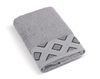Froté ručník a osuška kolekce Diamant Šedá D/044