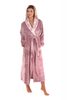 Flora Mauve Mist - Dámský Župan s Límcem - 25 56 4353