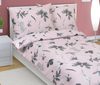 Povlečení bavlněné Šedá,Růžová 90/217