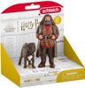 SCHLEICH Harry Potter set figurka poloobr Rubeus Hagrid + pes Tesák plast