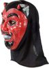 KARNEVAL Maska čert s rohy s šátkem *KARNEVALOVÝ DOPLNĚK*