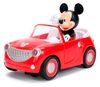 JADA RC Auto Roadster s myšákem Mickey Mouse na vysílačku 2,4GHz na baterie