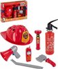 Klein hasičský set (7 ks, světlo, zvuk, baterie)
