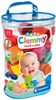 CLEMENTONI CLEMMY Baby kostky set 40ks v pytli stavebnice pro miminko