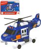 DICKIE Vrtulník policejní záchranářský 18cm na baterie Světlo Zvuk