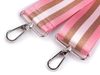 Textilní ucho / popruh na tašku s karabinami délka 79-142 cm