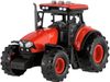 Traktor Zetor červený set s valníkem na setrvačník na baterie Světlo Zvuk