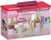 Schleich butik pro koně (koník, 2 figurky + doplňky)