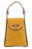 Menší dámská kabelka crossbody / do ruky žlutá