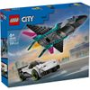 LEGO CITY Tryskáč vs. auto 60489 STAVEBNICE