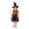 Dětský kostým čarodějnice/Halloween hvězdička (M) EKO