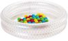 BESTWAY Set baby bazén kruhový nafukovací 91cm se soft míčky 50ks 2 barvy 51141