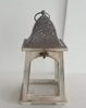 Dřevěná lucerna D7221 - výška 29,5 cm