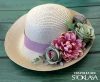 Dámský klobouk k dozdobení