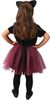 KARNEVAL Šaty tutu kočka 3-7 let (104-146cm) *KOSTÝM*