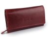 Dámská kožená peněženka 10x19 cm