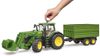 Bruder John Deere 7R 350 (čelní nakladač + přívěs) 03155