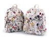 Dámský batoh s květy 30×30 cm