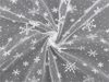 Tyl oděvní / dekorační vánoční vločky METRÁŽ