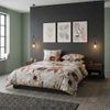 Saténové povlečení LUXURY COLLECTION Podzimní herbář