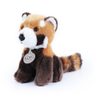 Plyšová panda červená sedící 18 cm