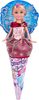Panenka víla Sparkle Girlz zimní princezna 28cm v kornoutu 4 druhy