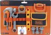 SMOBY Black and Decker sada dětské pracovní nářadí 14ks na opasku