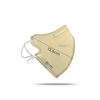 ZLEVNĚNO - 3 KUSY nanorespirátorů béžové FFP2 velikost M lehké