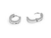 Náušnice z nerezové oceli kroužky