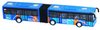 Autobus kovový kloubový 3 druhy