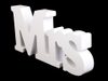 3D dekorace Mr a Mrs