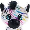 PLYŠ Zebra Star Sparkle 24cm duhová třpytivá