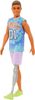 MATTEL BRB Barbie panák Ken sportovní tričko s handicapem