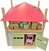 Dřevěný seník/stodola 2v1 1:32 (malý farmář)