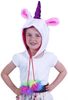 KARNEVAL Čepice jednorožec s bambulkami *KARNEVALOVÝ DOPLNĚK*